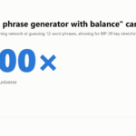 Large figure: brute forcing a 12-word phrase would take 1,600 times the current age of the universe.